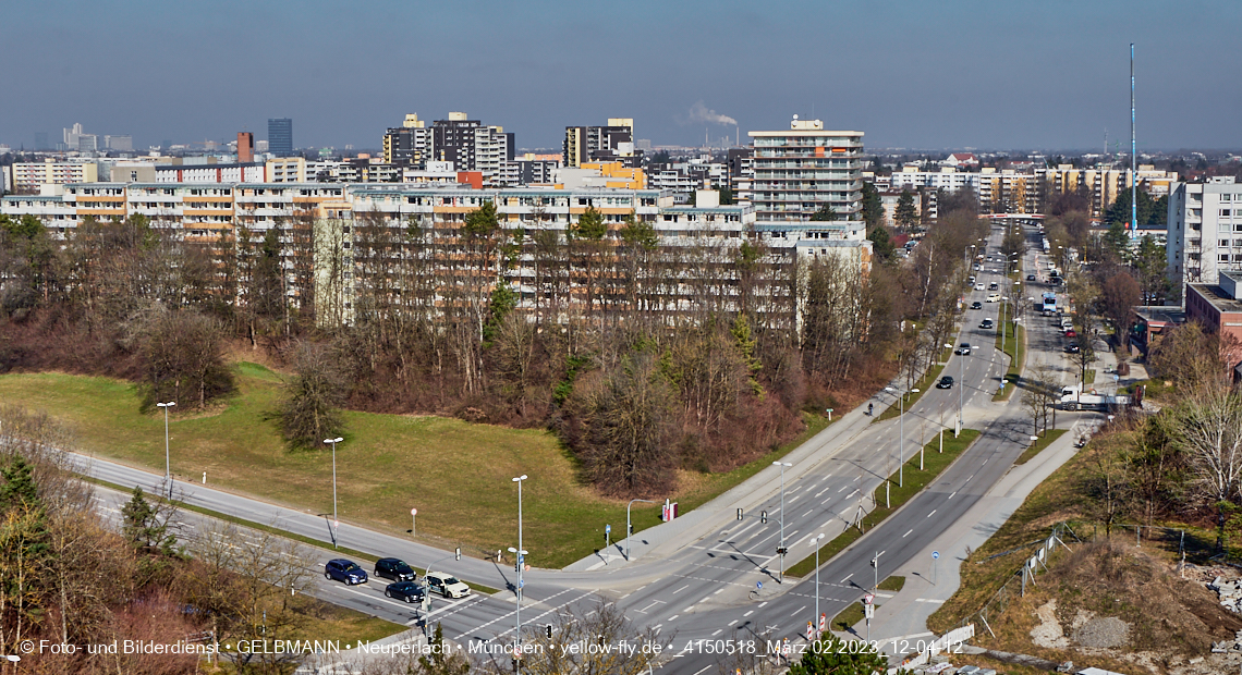 02.03.2023 - Panoramaufnahmen vom Marx-Zentrum und dem Annete-Kolb-Anger